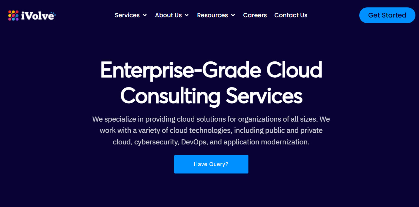 iVolve Cloud Consulting Platform